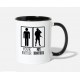 Your Brother And My Brother White/Black Mugs